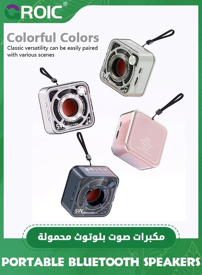 Portable Bluetooth Speaker - 3.5mm AUX Input