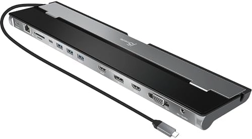 JCD543 - USB-C Triple Display Docking Station 100W Power Delivery