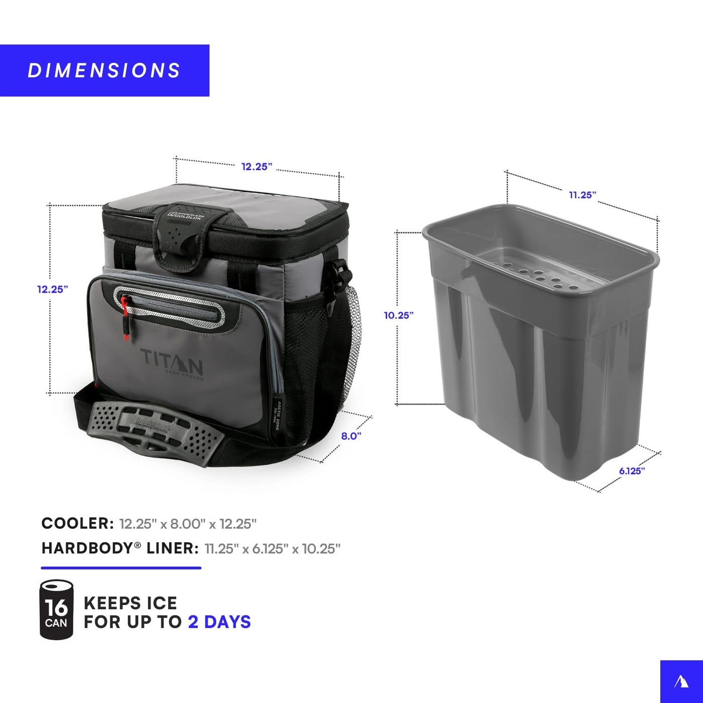 Deep Freeze Cooler - 16 Can