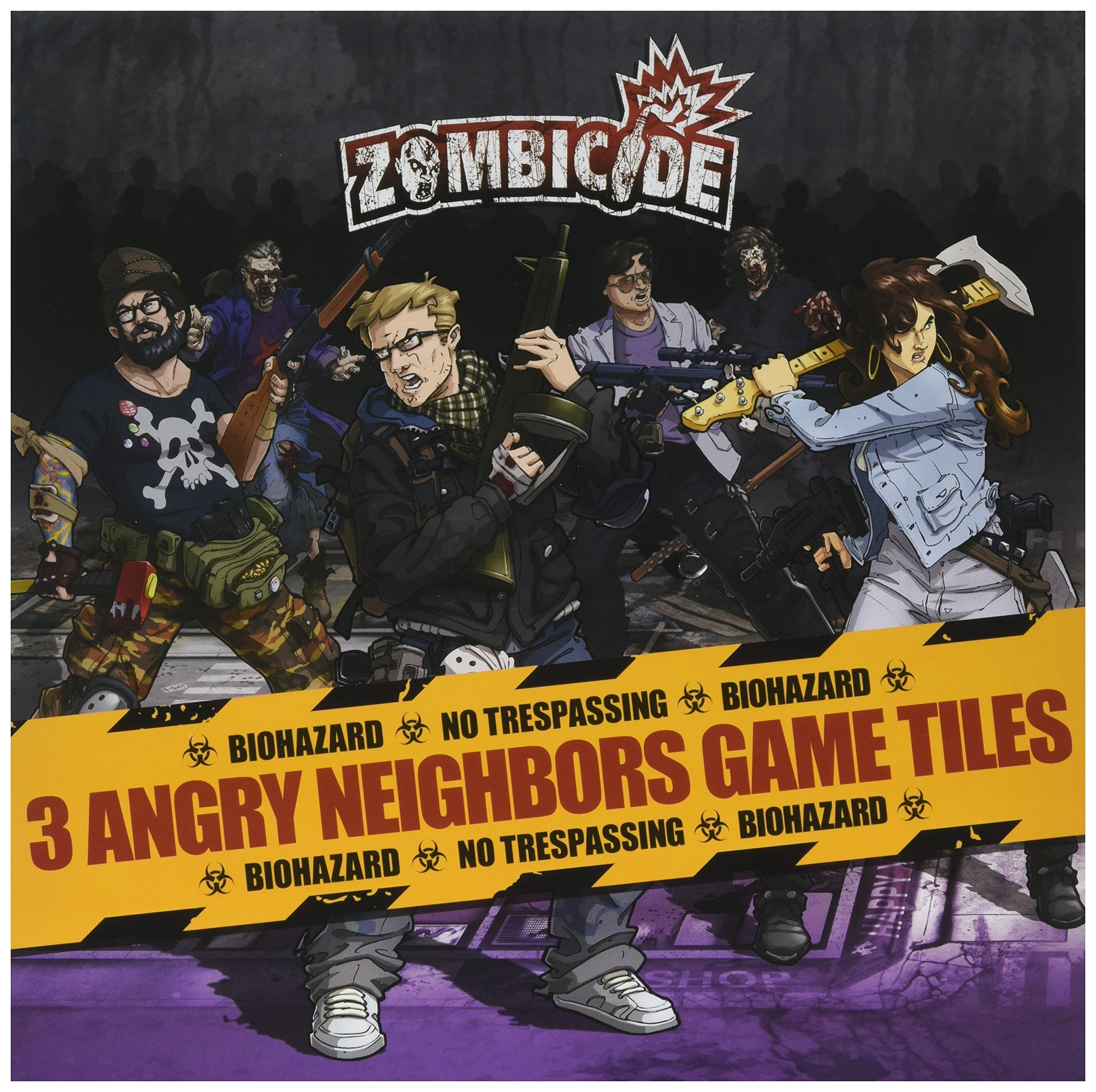 Zombicide: 9 Double Sided Game Tiles