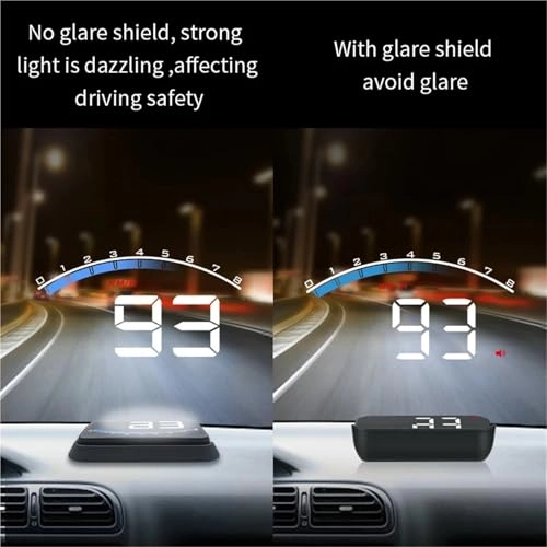 HUD Windshield Speed Projector - GPS HD