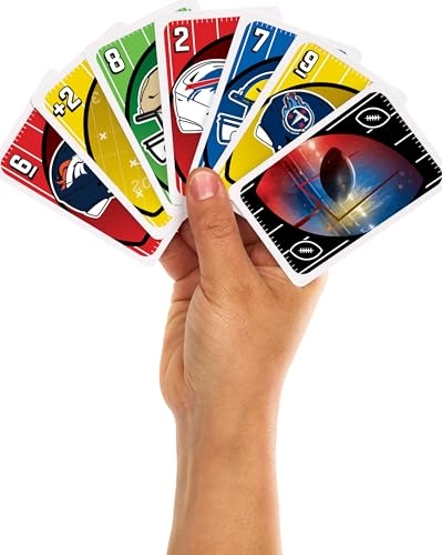 UNO - NFL Card Game Travel Tin