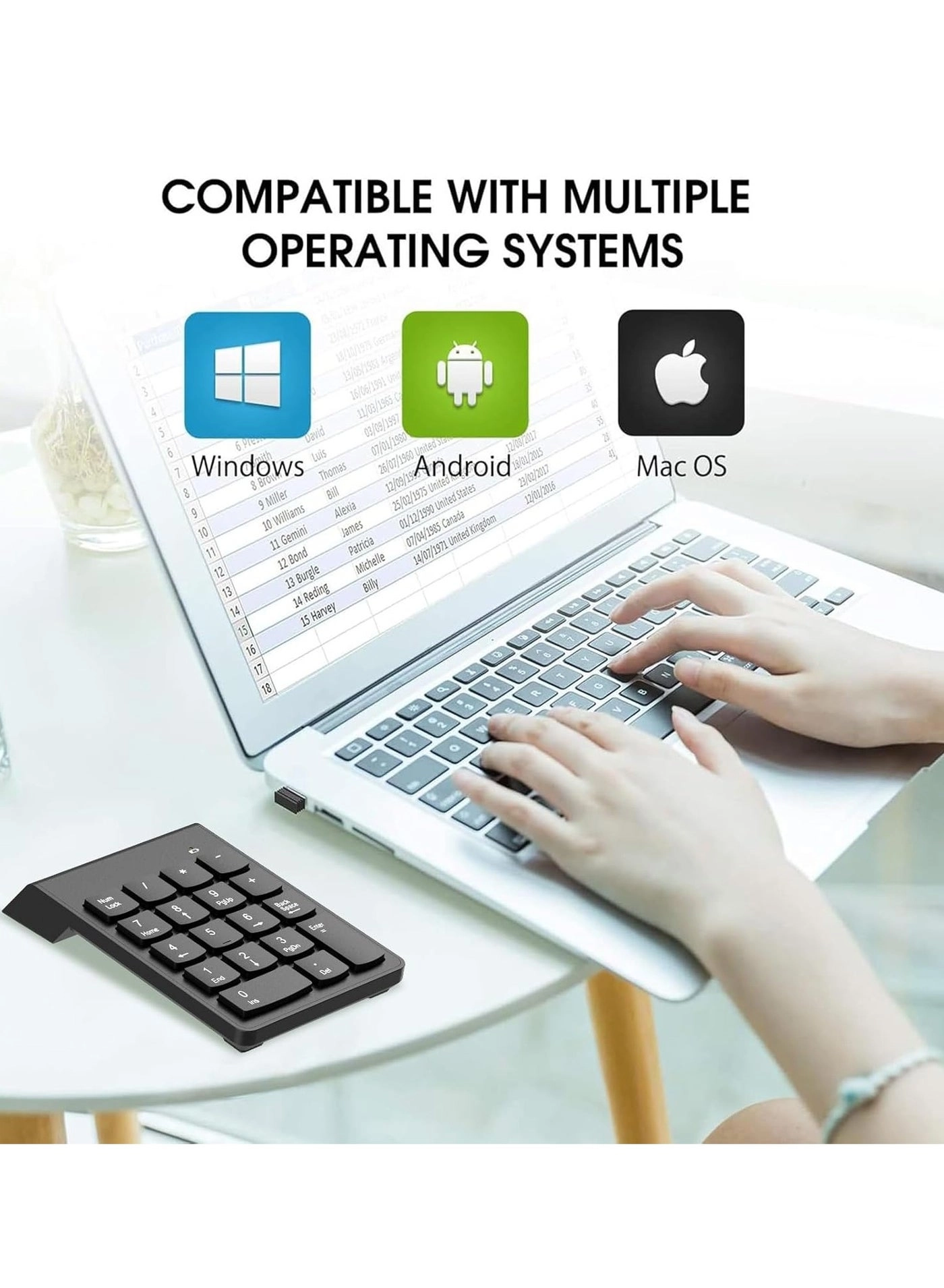 Numeric Keypad - Wireless 10 Key