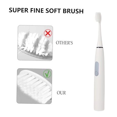 Electric Toothbrush - 1set Soft Bristle Battery Powered