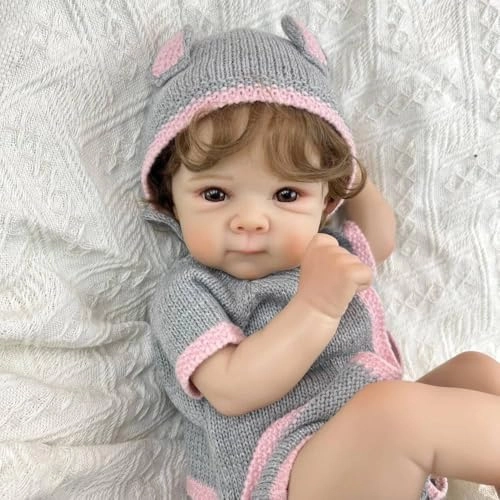 Bettie Reborn Baby Doll - 18 Inch Vinyl Girl Ages 3+