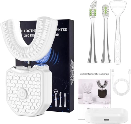 Ultrasonic Toothbrush - U-Shape IPX7 Wireless Charging