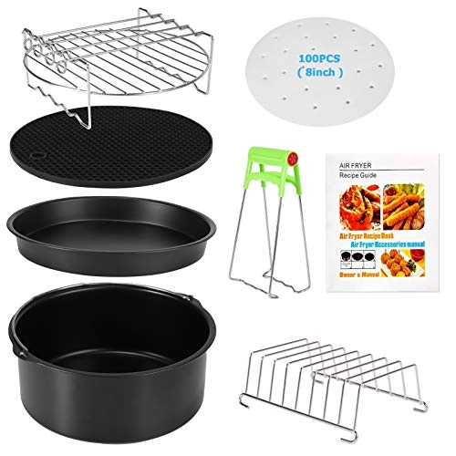 Air Fryer Accessories - Food Grade 8 Pcs