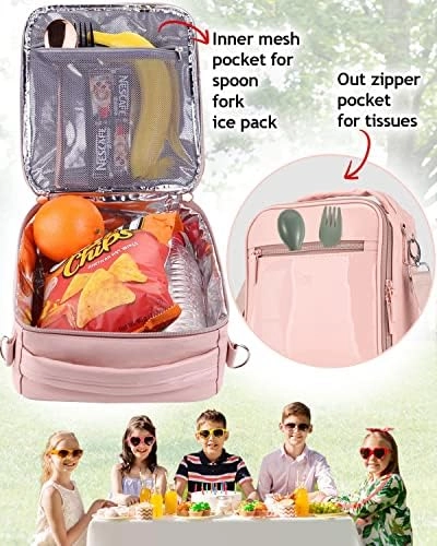 Lunch Box - Waterproof Pink