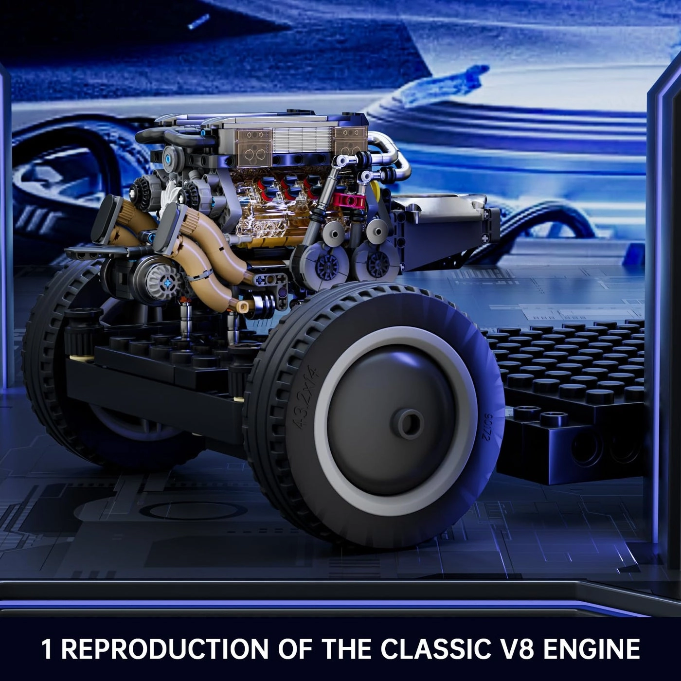 W16 Engine Kit Physical Science - 14 years+ 952 pieces