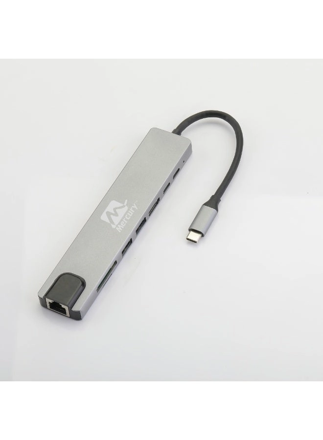 8 IN 1 DOCKING STATION - USB C 100W PD 4K60Hz