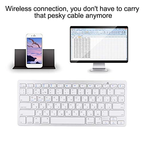 Ultra-Slim Bluetooth Keyboard - RU Wireless