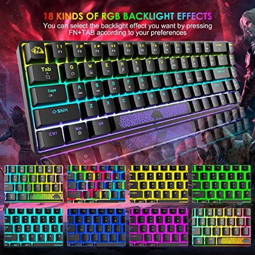 60% Mechanical Gaming Keyboard - Wired