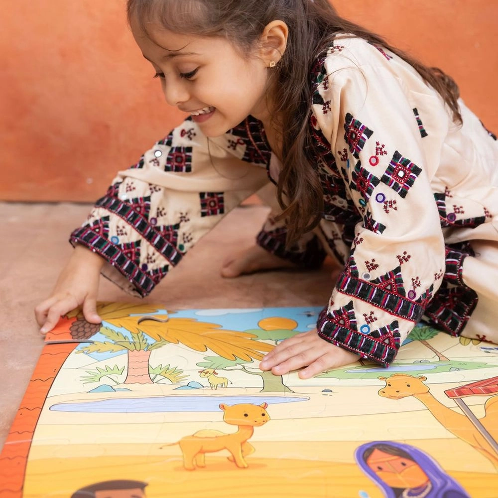 Desert Adventures Puzzle - 30 pieces Suitable for 3 to 6 years