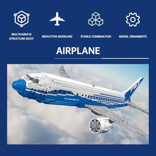 787 Airplane - 1353 pcs