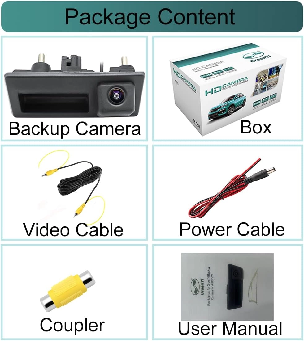 AHD 1080P Car Rear View Camera - RCA