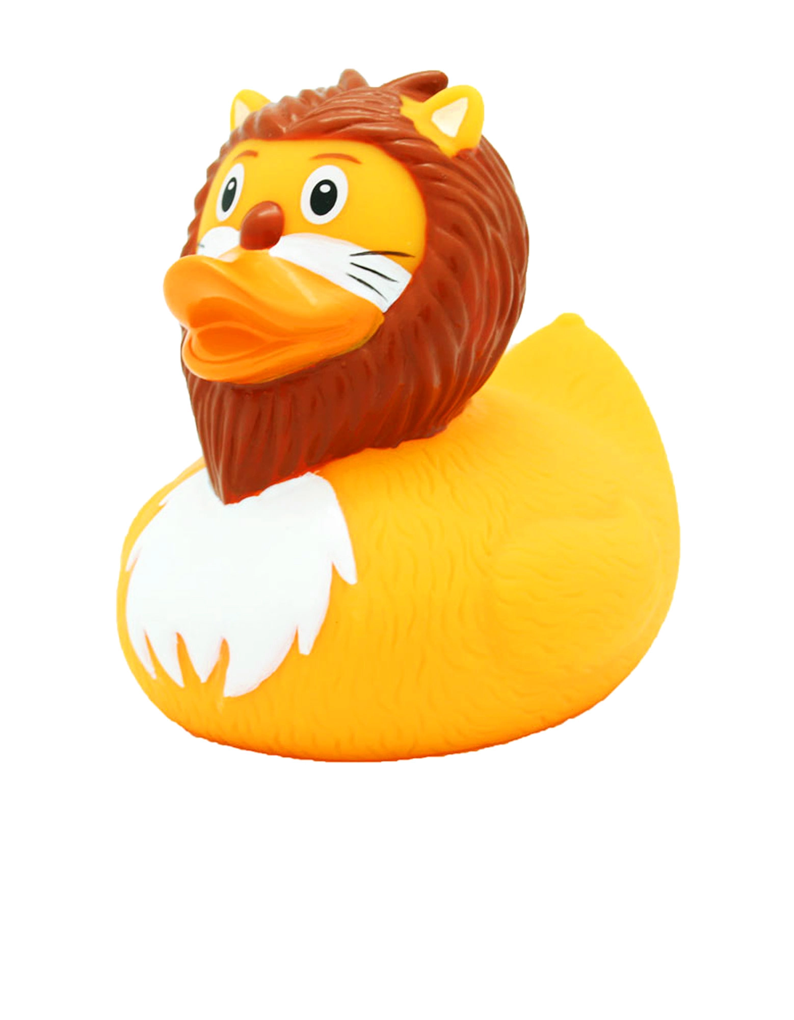 LILALU Lion Rubber Duck - 8.5 x 8.5 x 7.5 cm Rubber