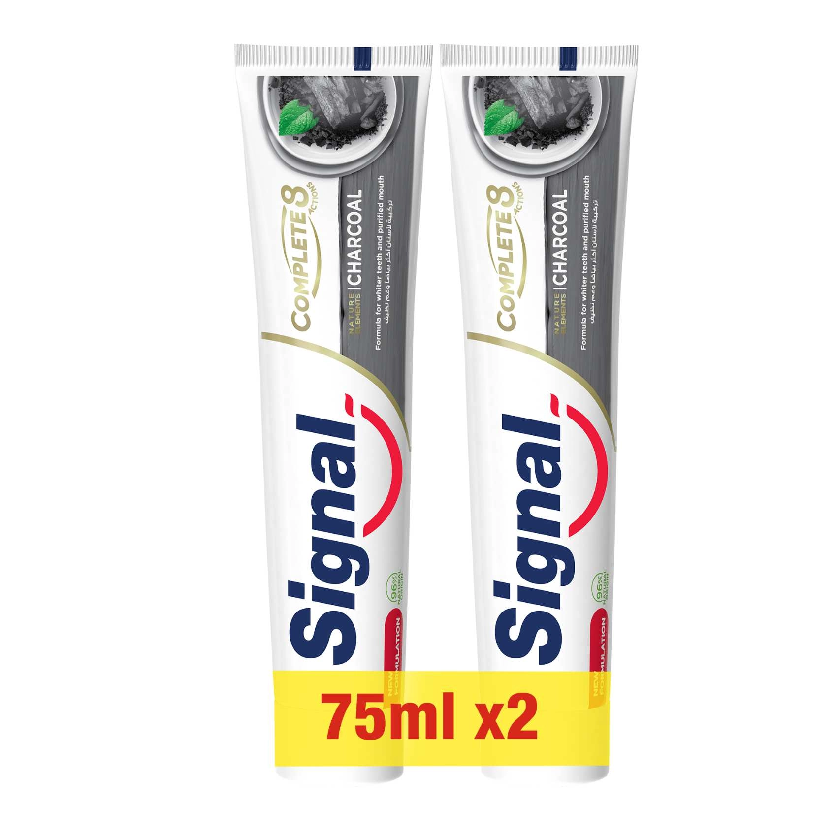 Complete 8 Nature Elements Charcoal Toothpaste 75ml