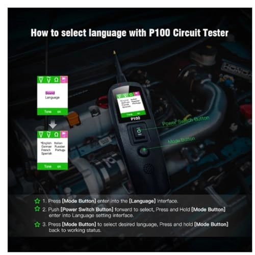 Automotive Circuit Tester - 1-10Amp 12.0V or 24.0V
