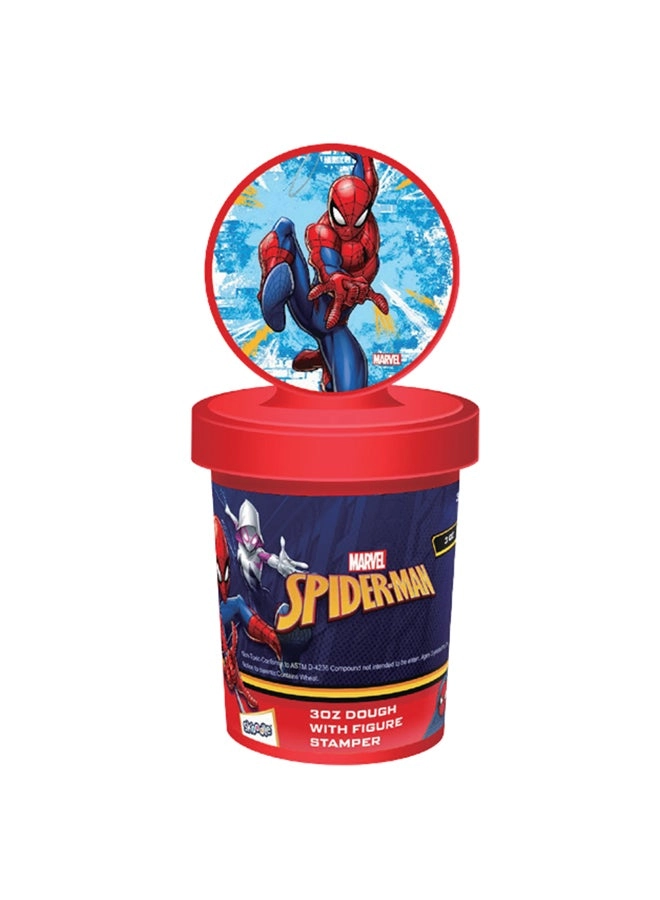 Spider-Man Dough with Figure Stamper - 3+ years 1 pcs