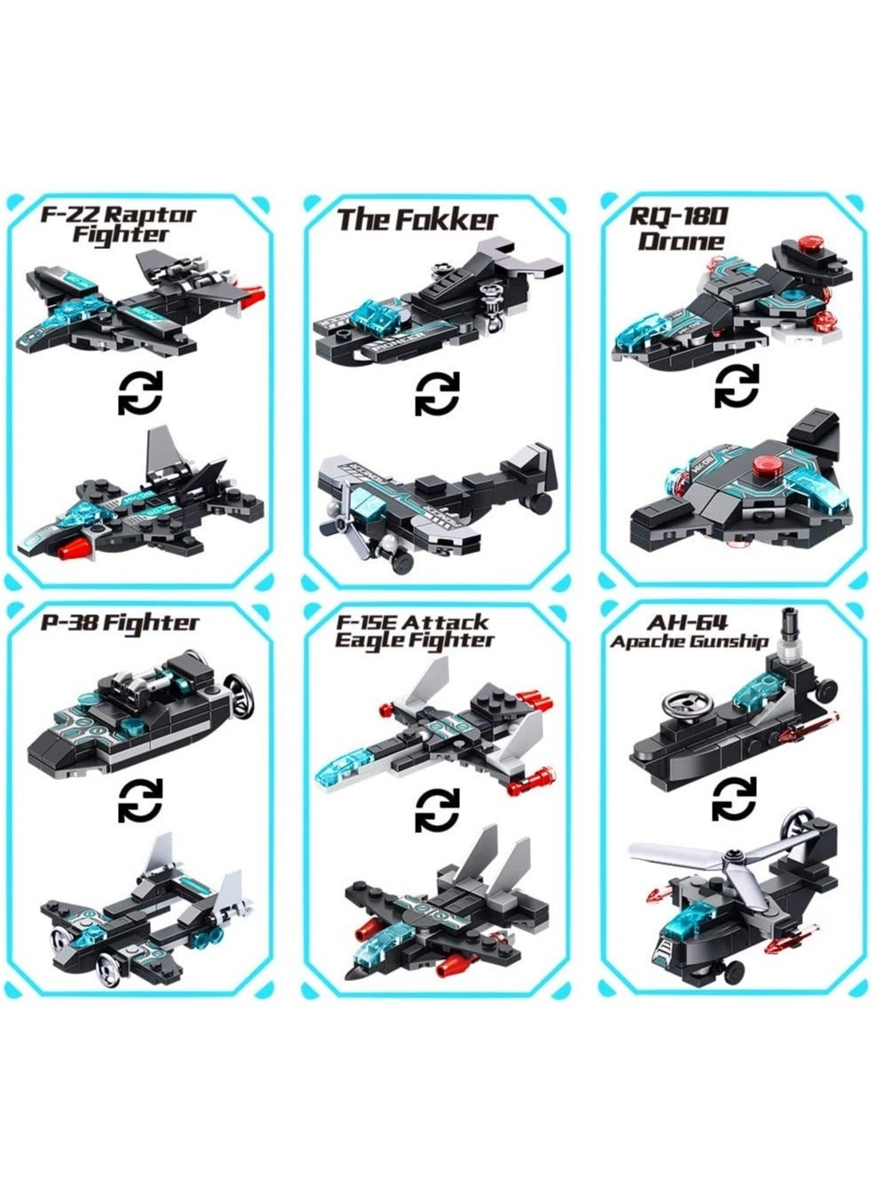 STEM Robot Building Toys - 577 pcs