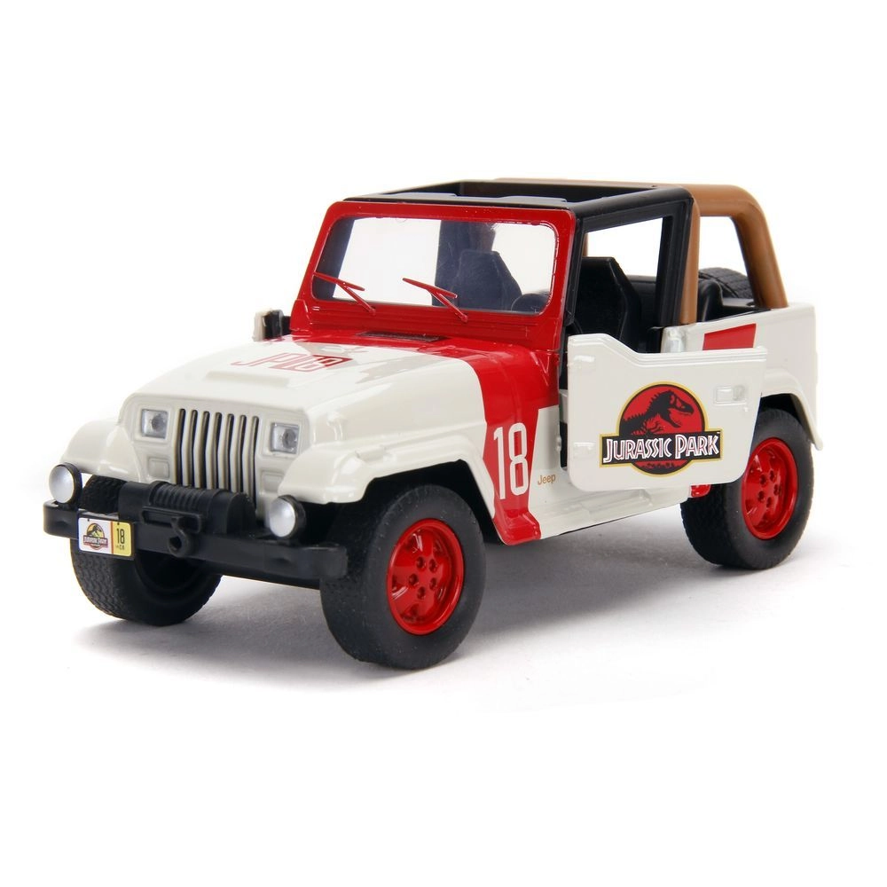Jurassic Park Jeep Wrangler - 1:32