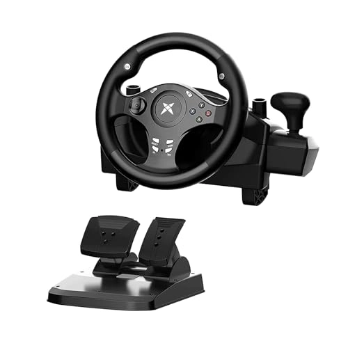DOYO R270 Racing Wheel & Pedals - PC PS3 PS4 XBOX ONE XBOX 360 Nintendo Switch Android