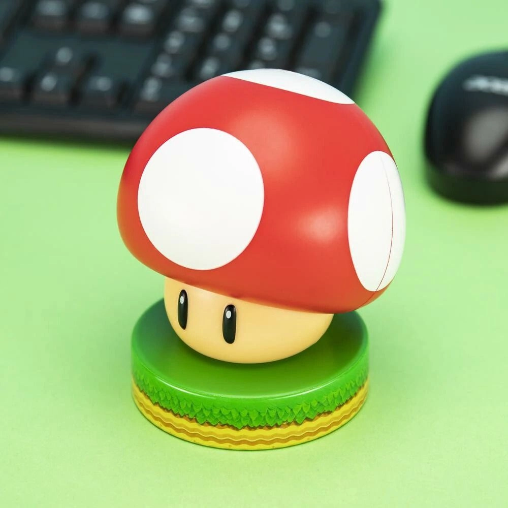 1Up Mushroom Icon Light - Lighting & Clocks green
