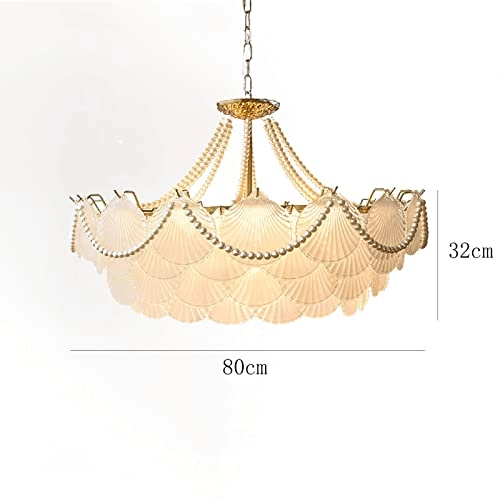 Pearl Shell Chandelier - E14 60*30cm