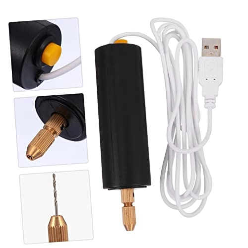 Usb Electric Drill - Handheld Portable Black