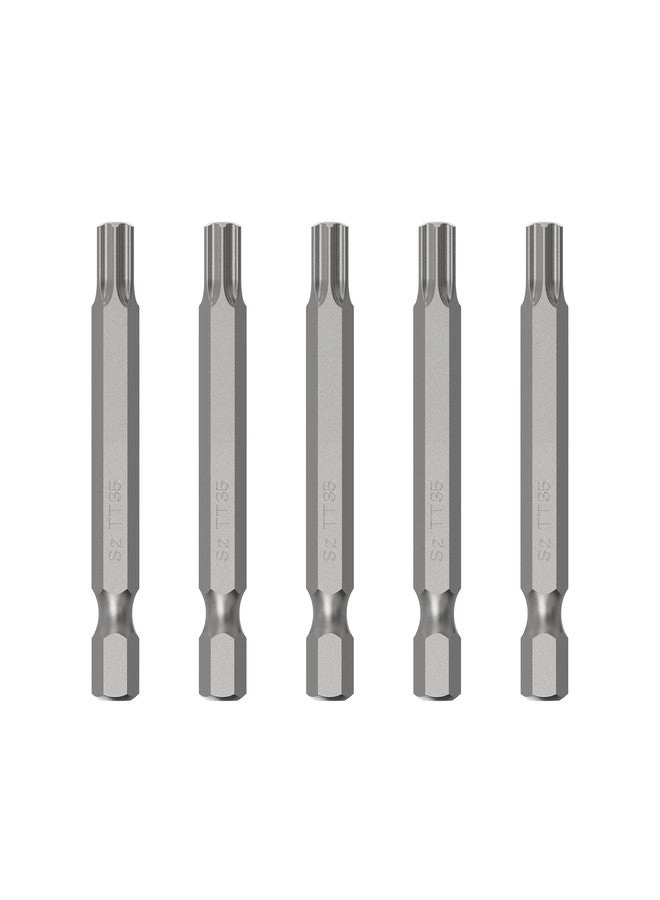 FOCMKEAS T35 Torx Screwdriver Bits - 5PCS 50mm