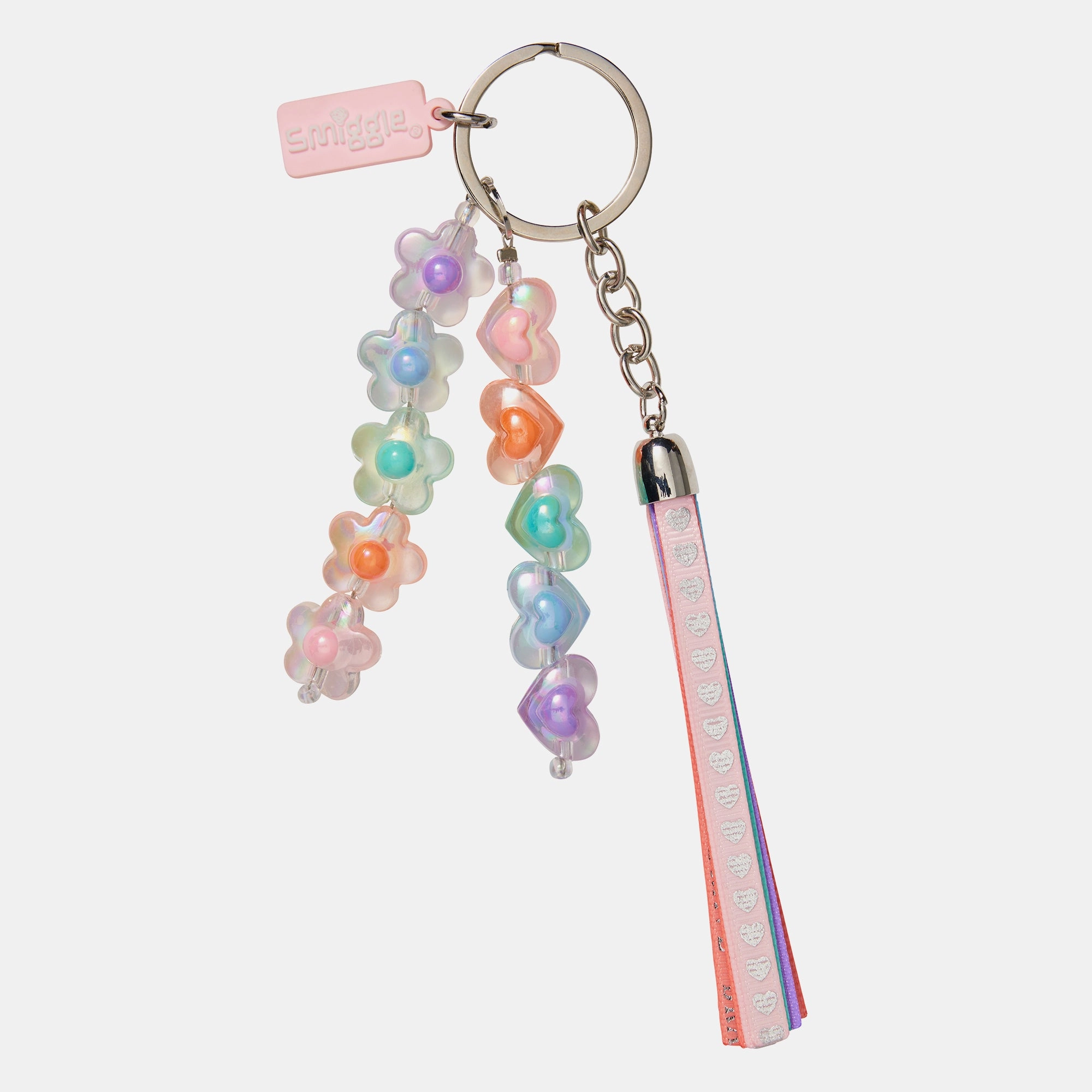 Smiggle Tassel Bead Keyring