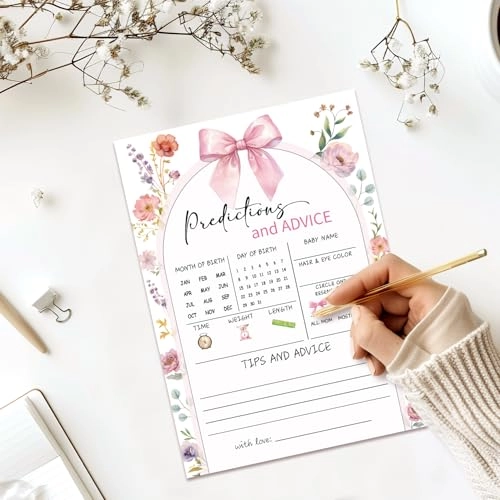 Baby Shower Games Cards - Adult 30