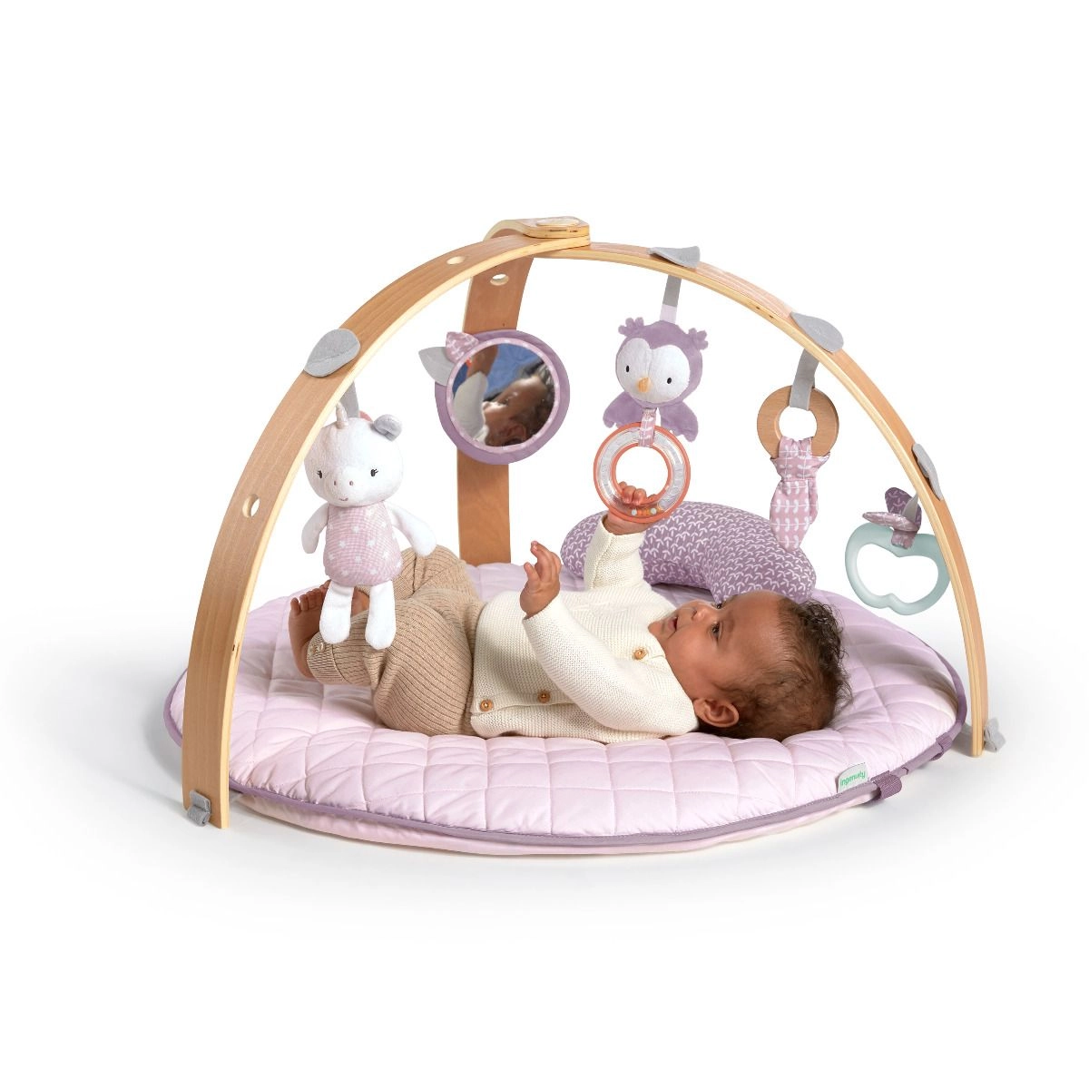 Every Season Plush Lambswool Play Gym - 0 months