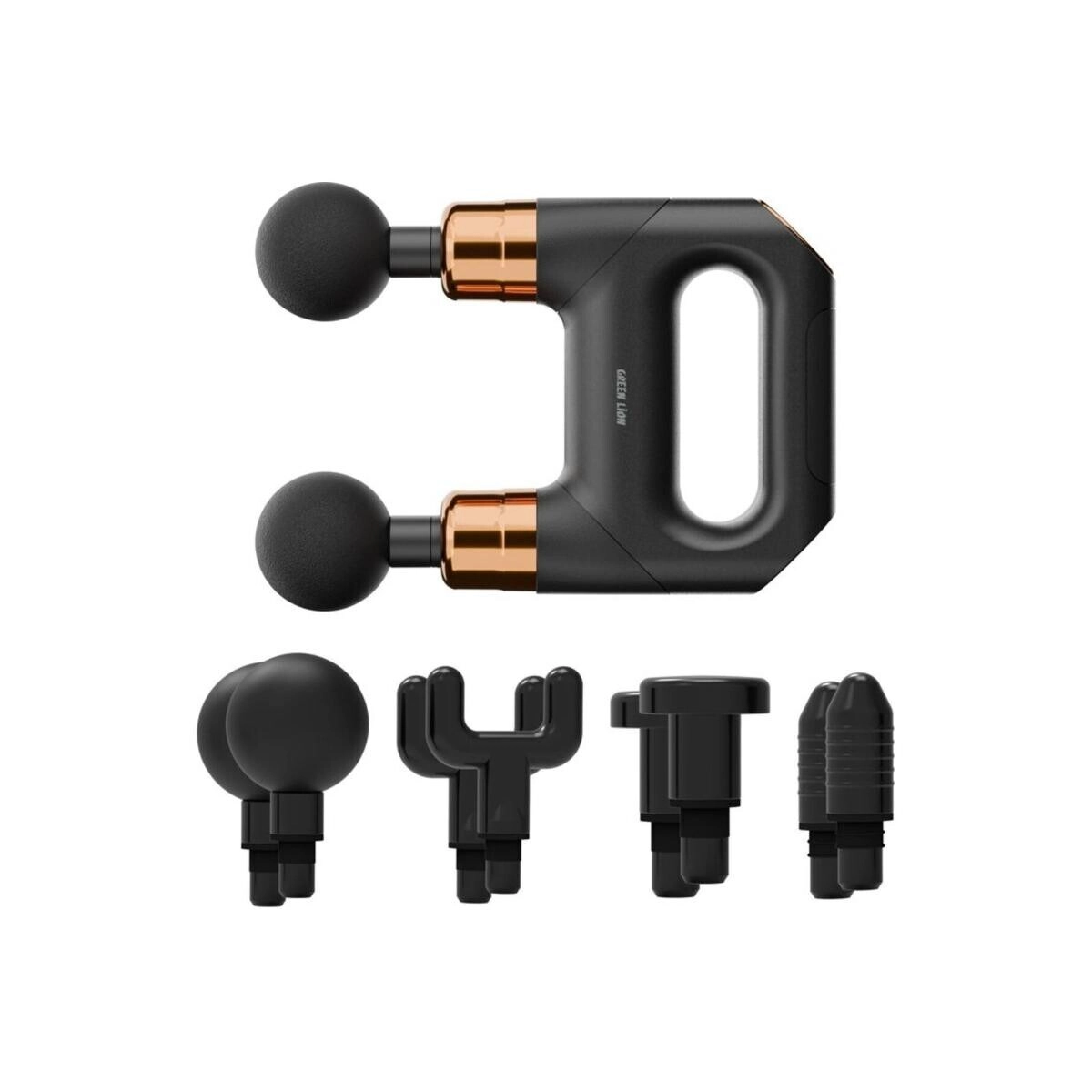 GREEN LION Dual Head Massage Gun - 4 Double Heads 6 Speeds