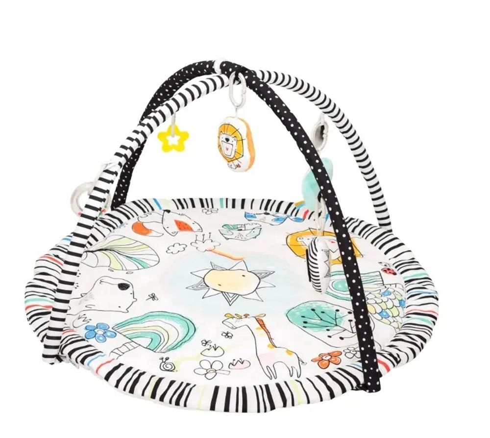 MOON Perky Playmat + Disposable Changing Mat - Jungle Pals 0 month & above