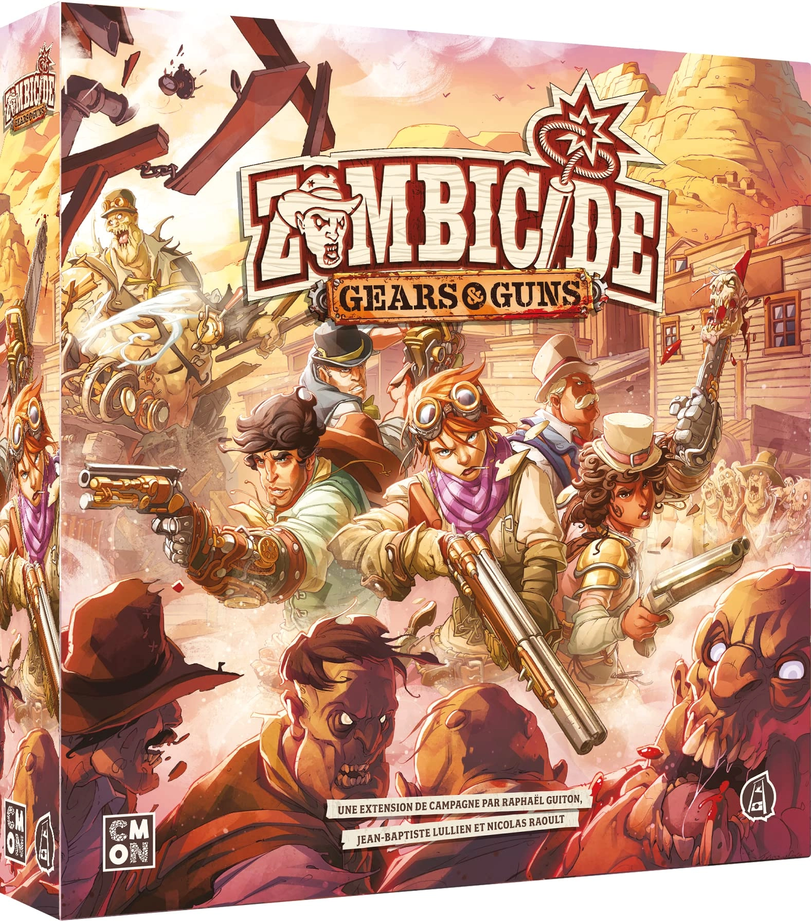 Asmodee Zombicide Undead Or Alive: Gear and Guns (French)