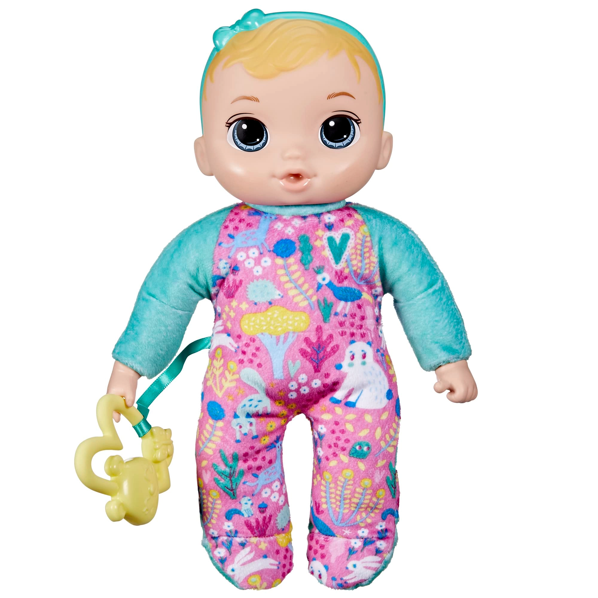 Baby Alive Soft ‘n Cute Doll - 11-Inch Blonde Hair Ages 18+