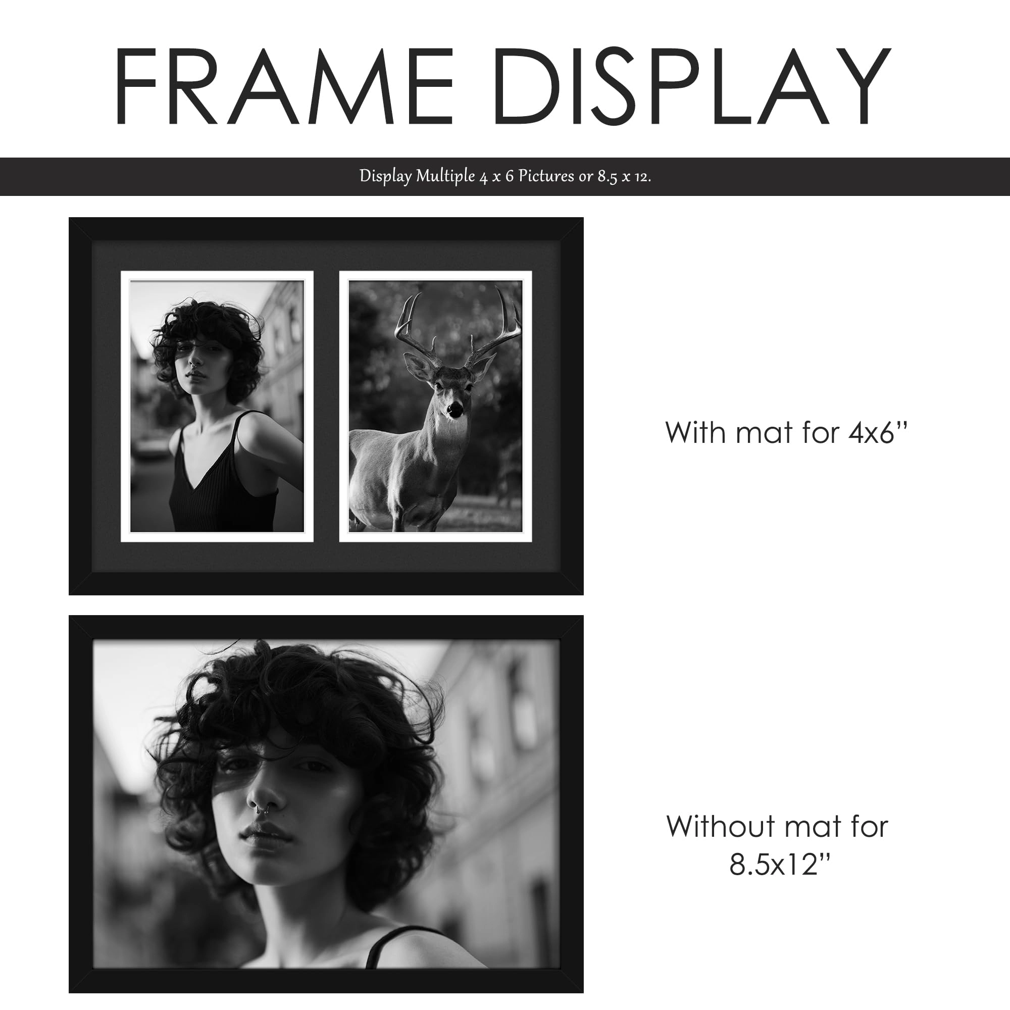 Double 5x7 Picture Frame