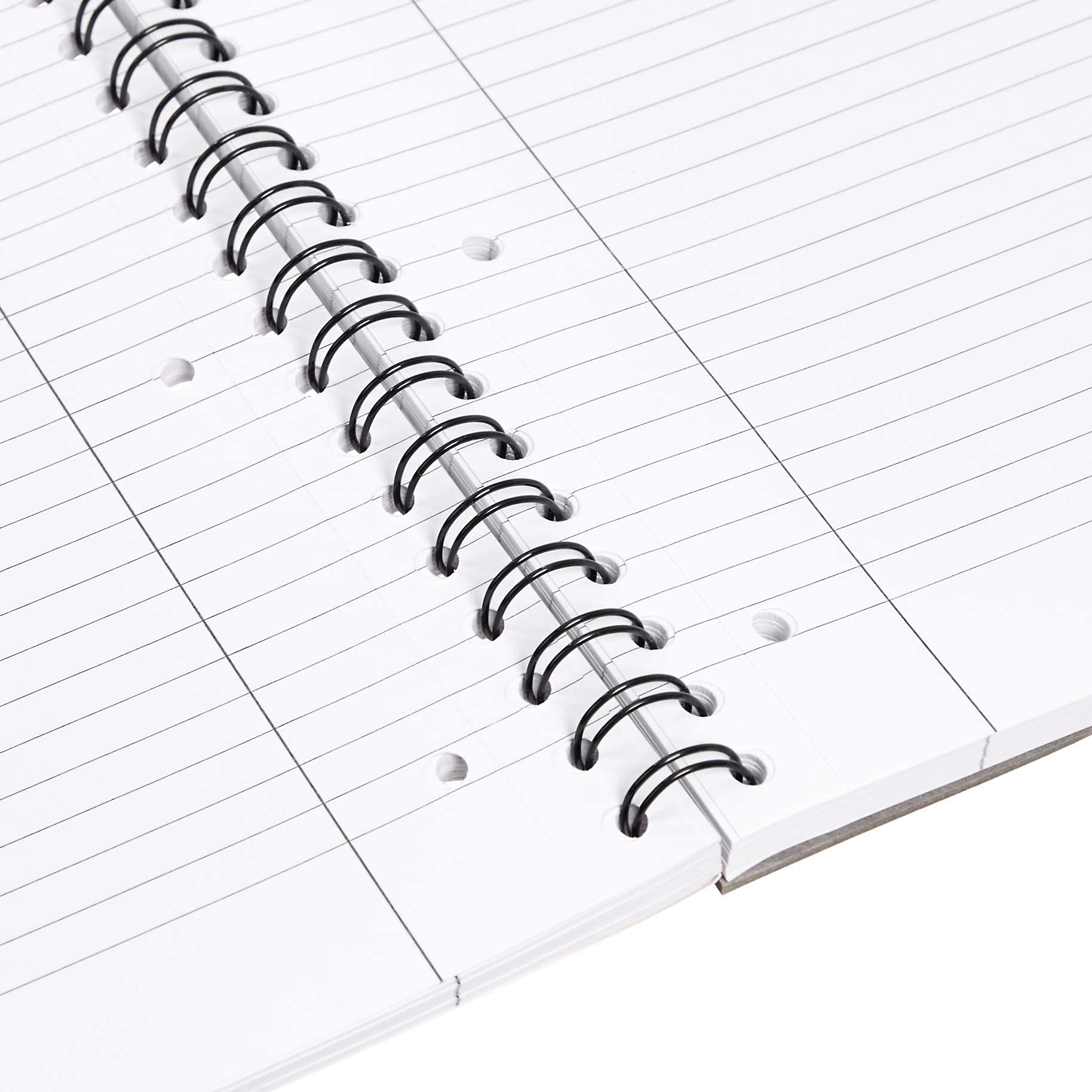 Wirebound Notebook A5 Spiral - Lined 200 Pages