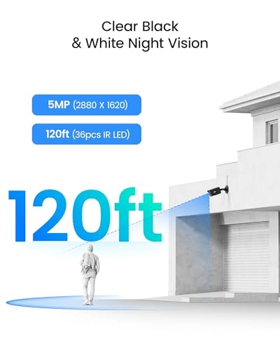 4K PoE Security Camera System - 8CH