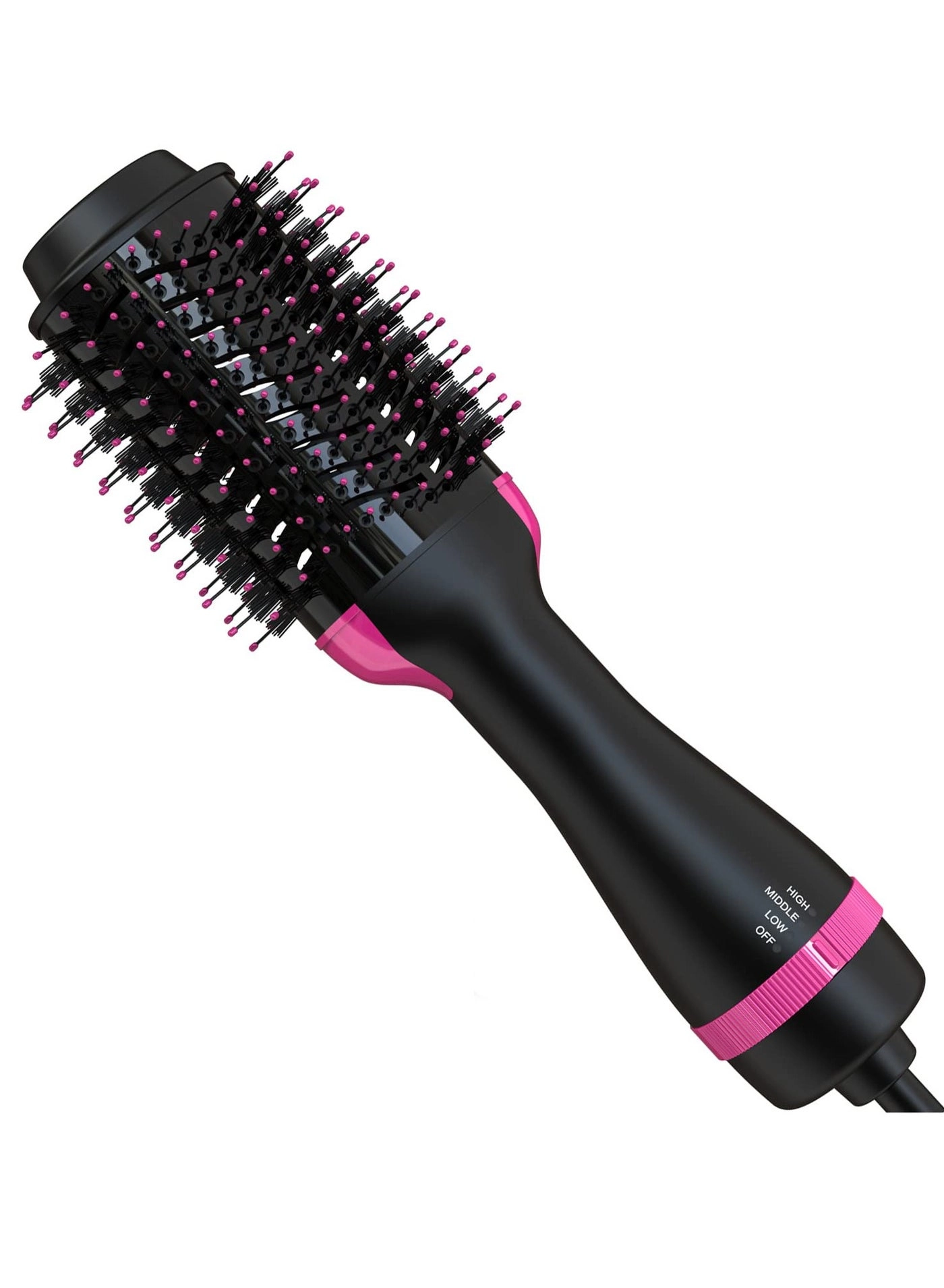 Hair Dryer Brush - 4 in 1 Negative Ion Pink
