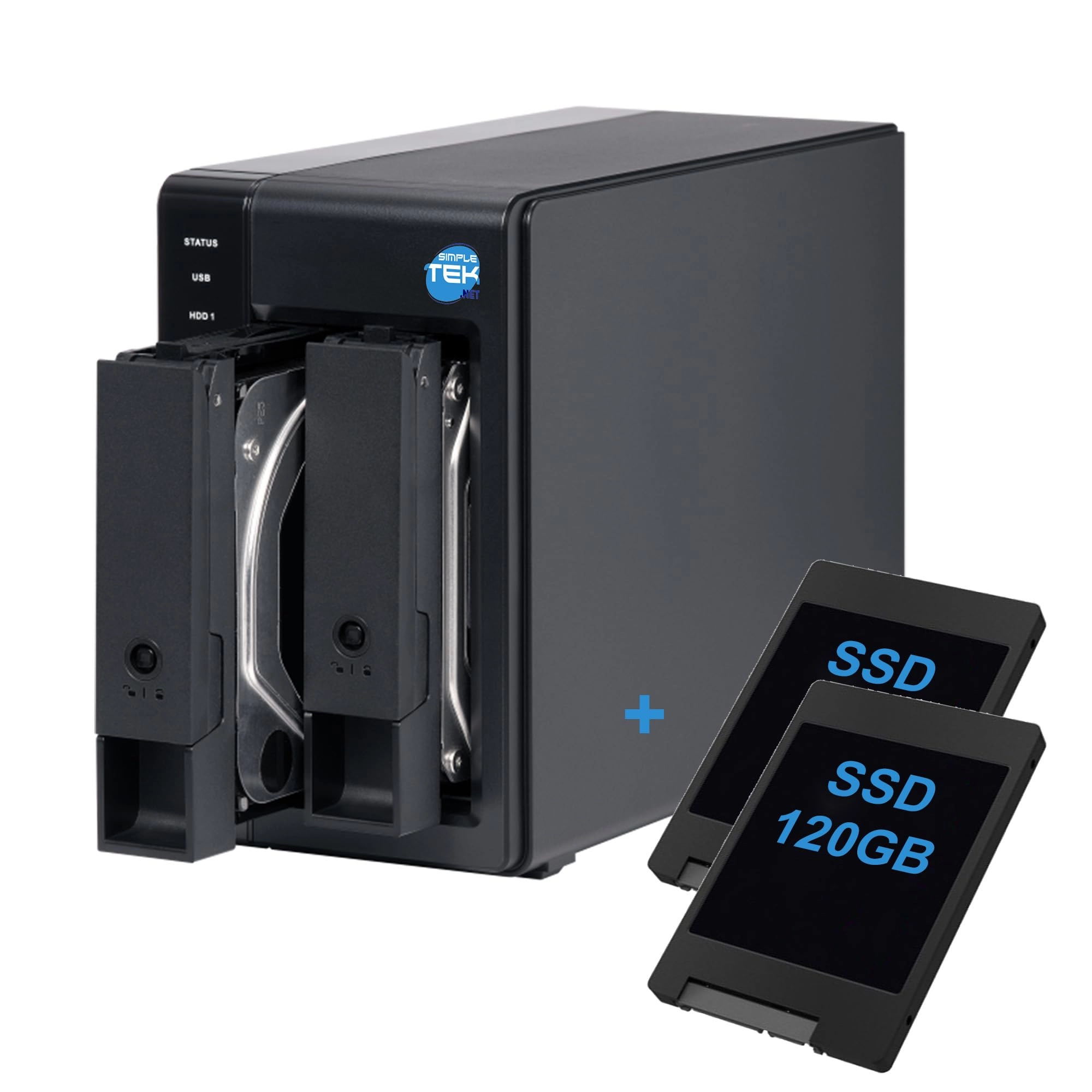 SIMPLETEK External USB-C 3.2 DAS - 240GB