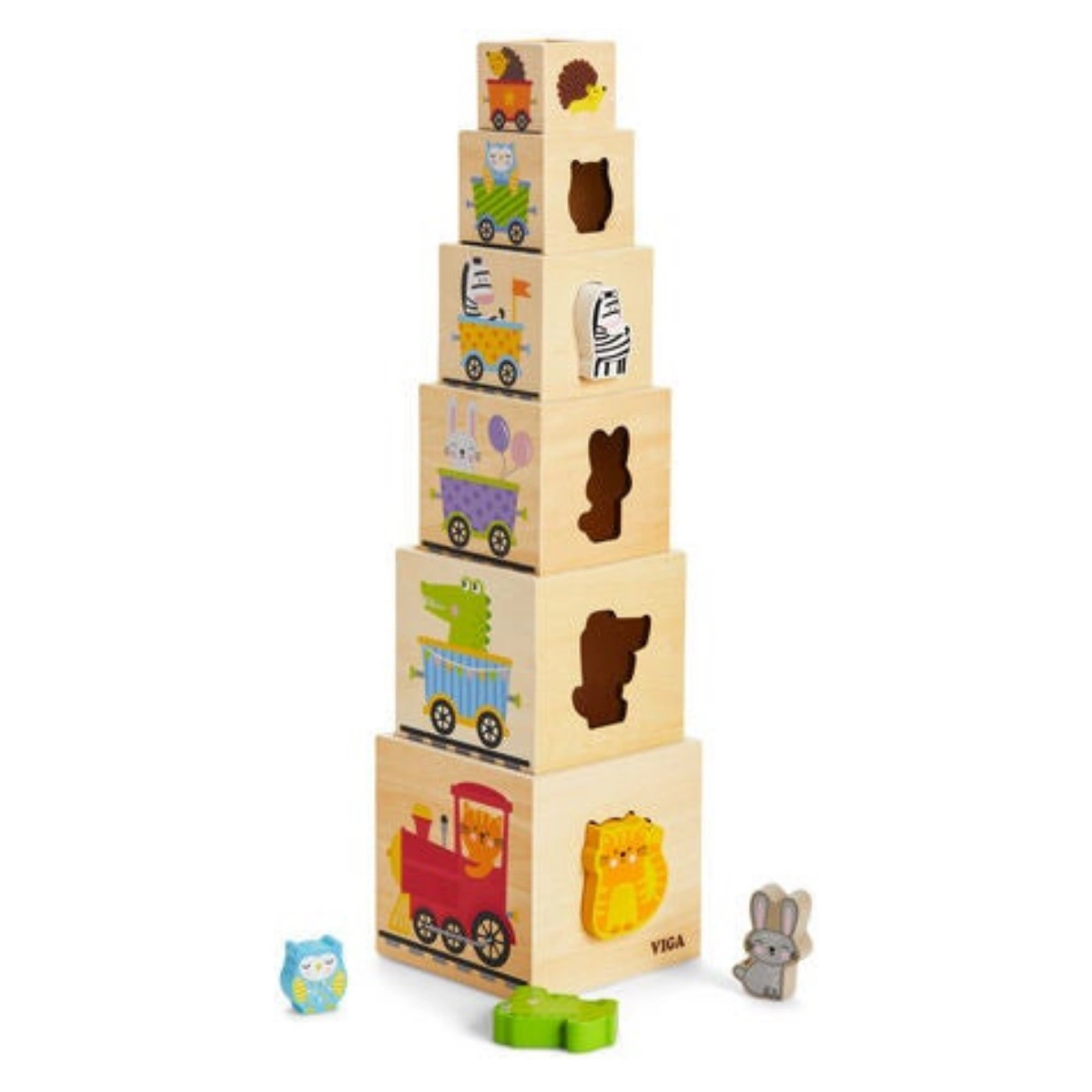 Nesting & Stacking Blocks - 6 pcs