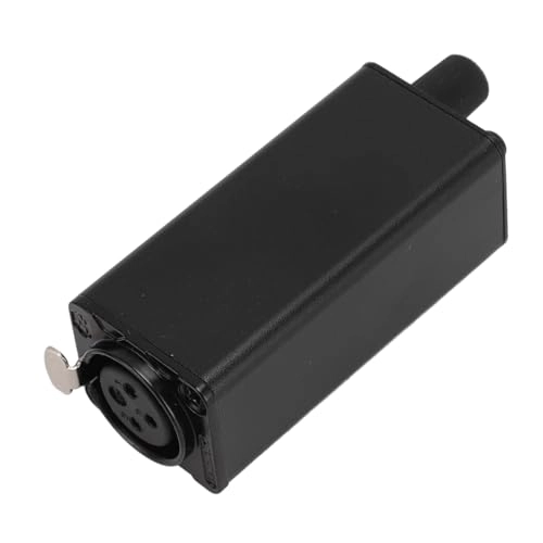 XLR Headphone Amplifier - Waist Clip Volume Control Black