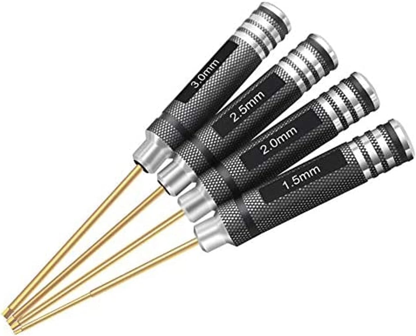 LANGTU LT-US-screwdriver-2 - 4pcs 1.5mm 2.0mm 2.5mm 3.0mm Titanium