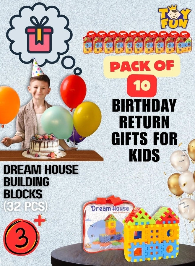Dream House Building Toy Blocks - 32 pcs