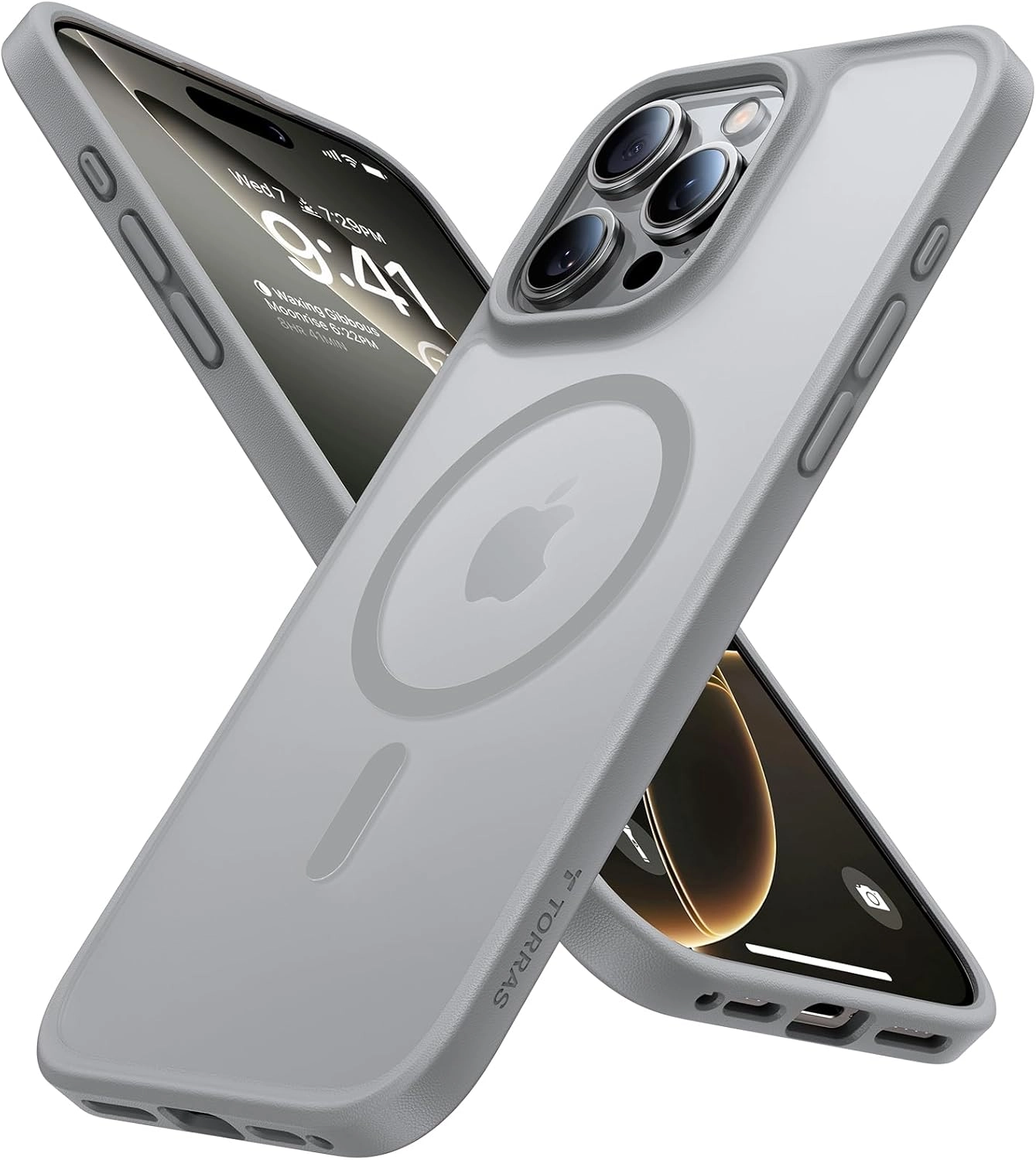 Torras Guardian Magnetic Series Case with MagSafe for iPhone 16 Pro Max