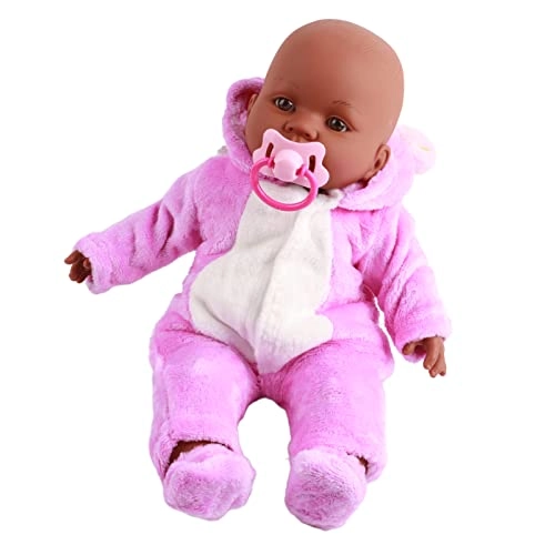Reborn Baby Doll - 16 Inch Vinyl Black