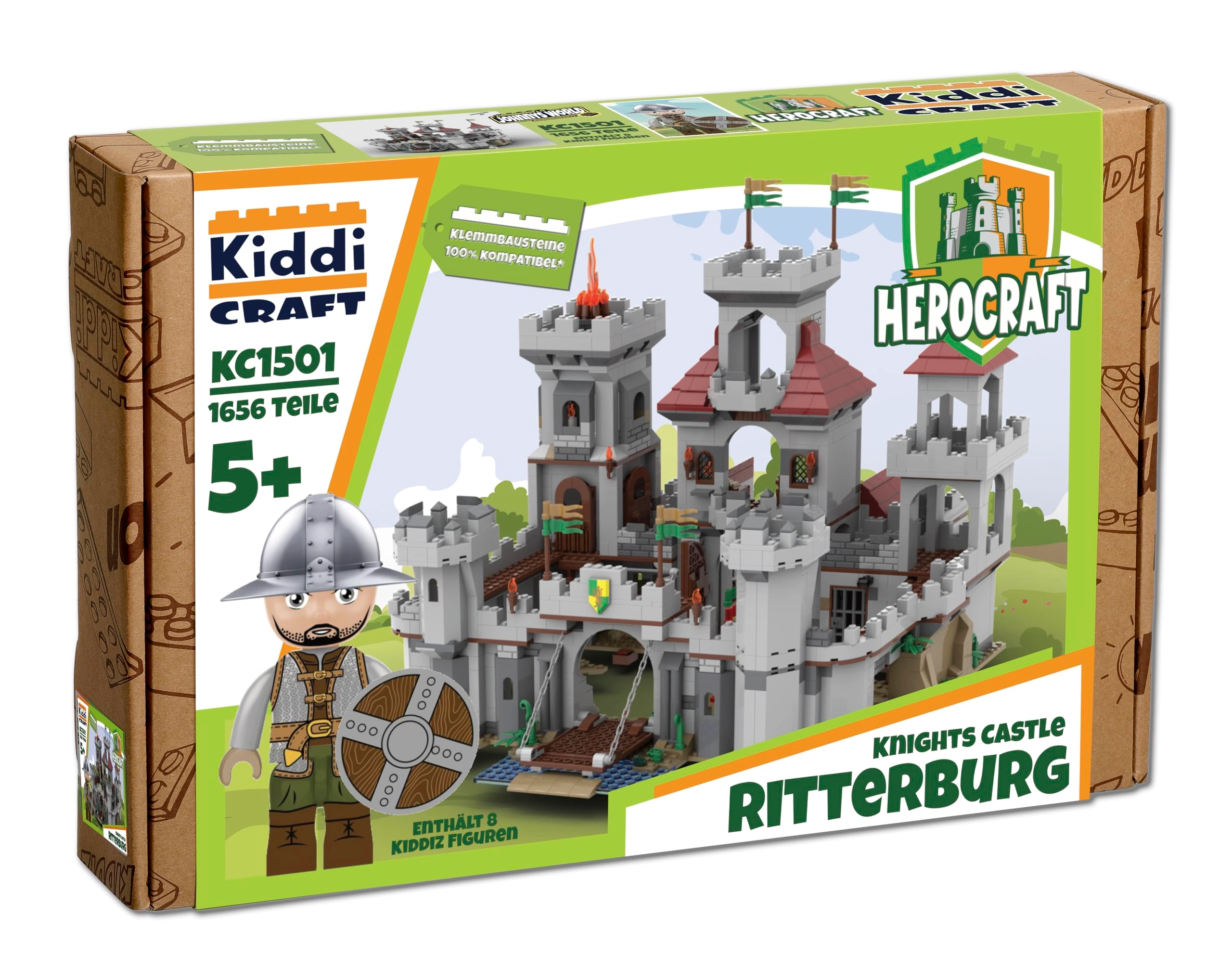 KIDDICRAFT Knight's Castle - knight 1665 pcs