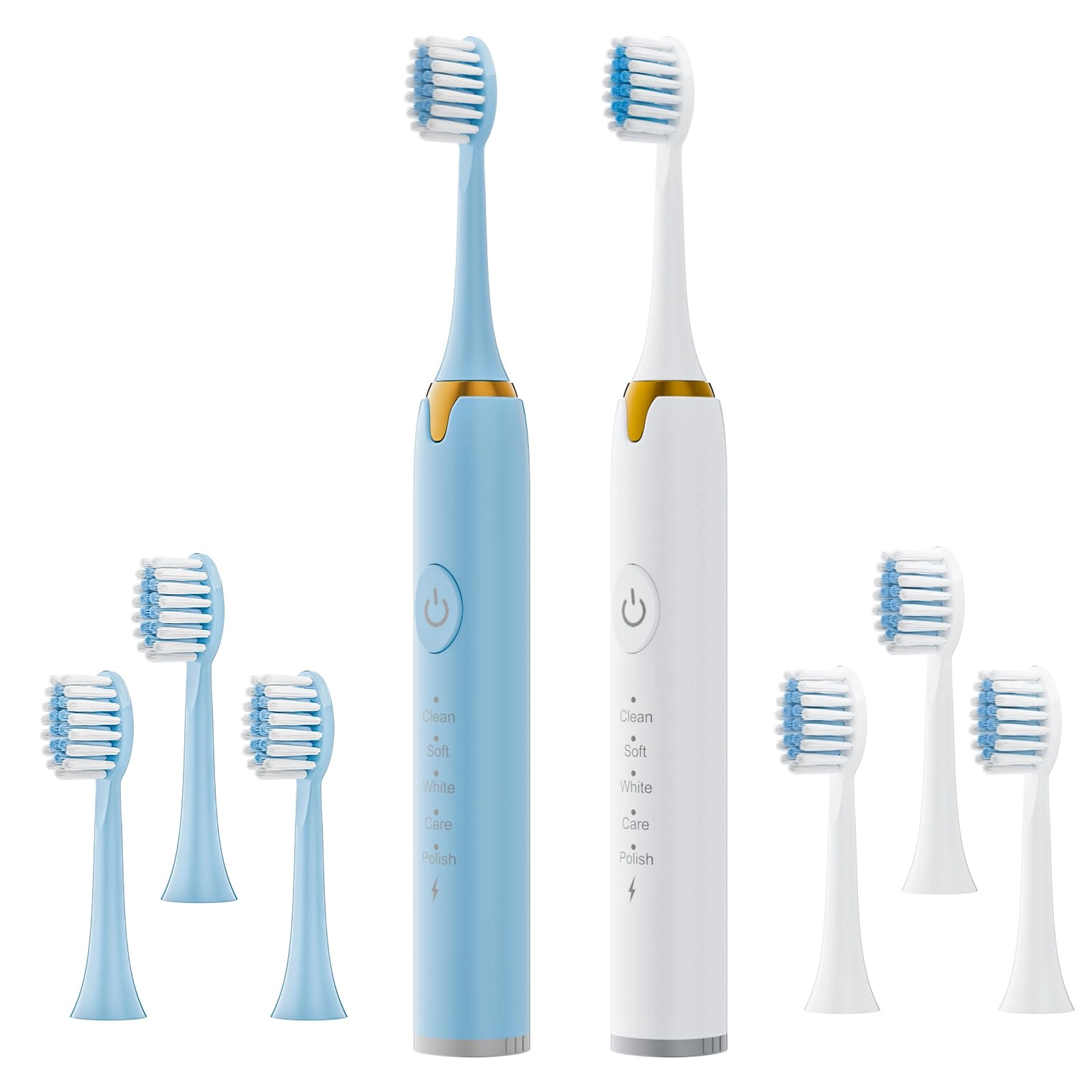 Dnil Sonic Electric Toothbrush - 42,000 VPM 2 Minute Timer 5 Modes Pack
